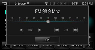 Chevrolet MyLink - Radio